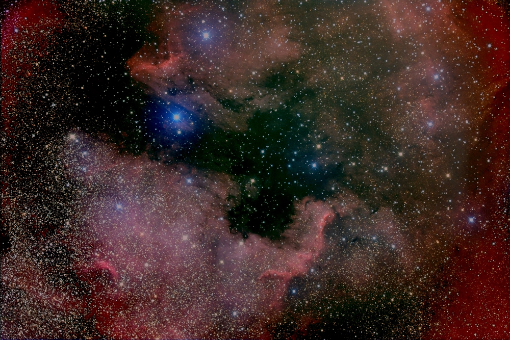 北アメリカ・ペリカン星雲
